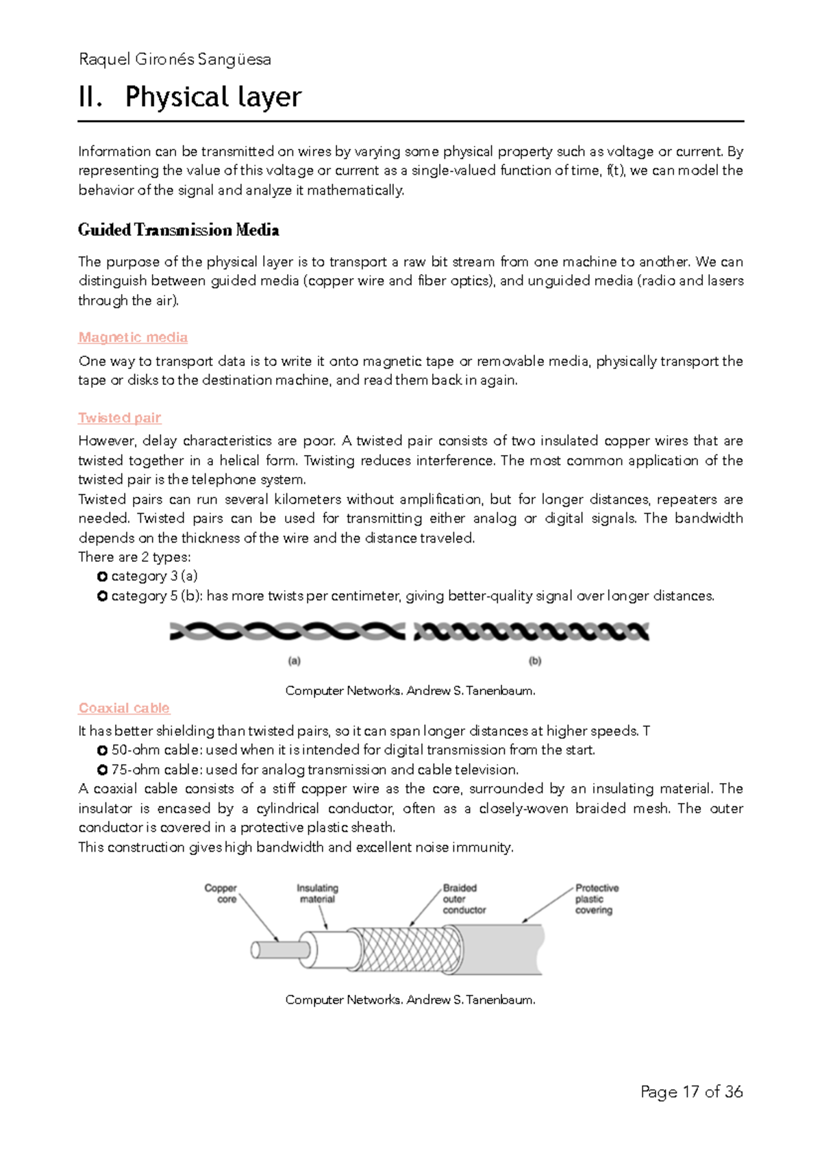 Data Networks-2 - Physicallayer - II. Physical layer Information can be ...