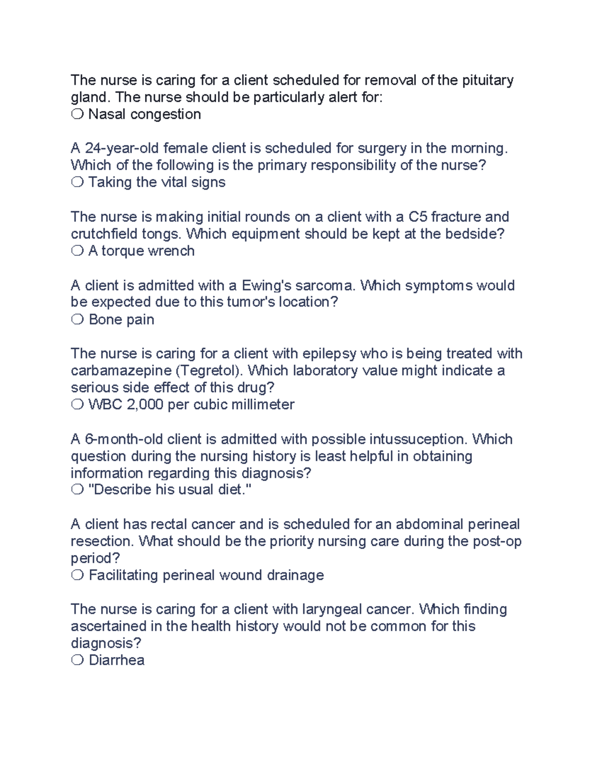 NCLEX Review Notes - Herzing University - Studocu