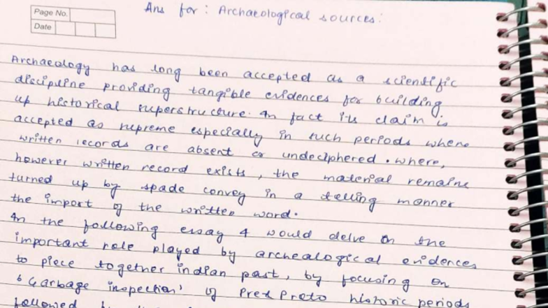 Archaeological Sources HOI: Understanding India's Past Through Material ...