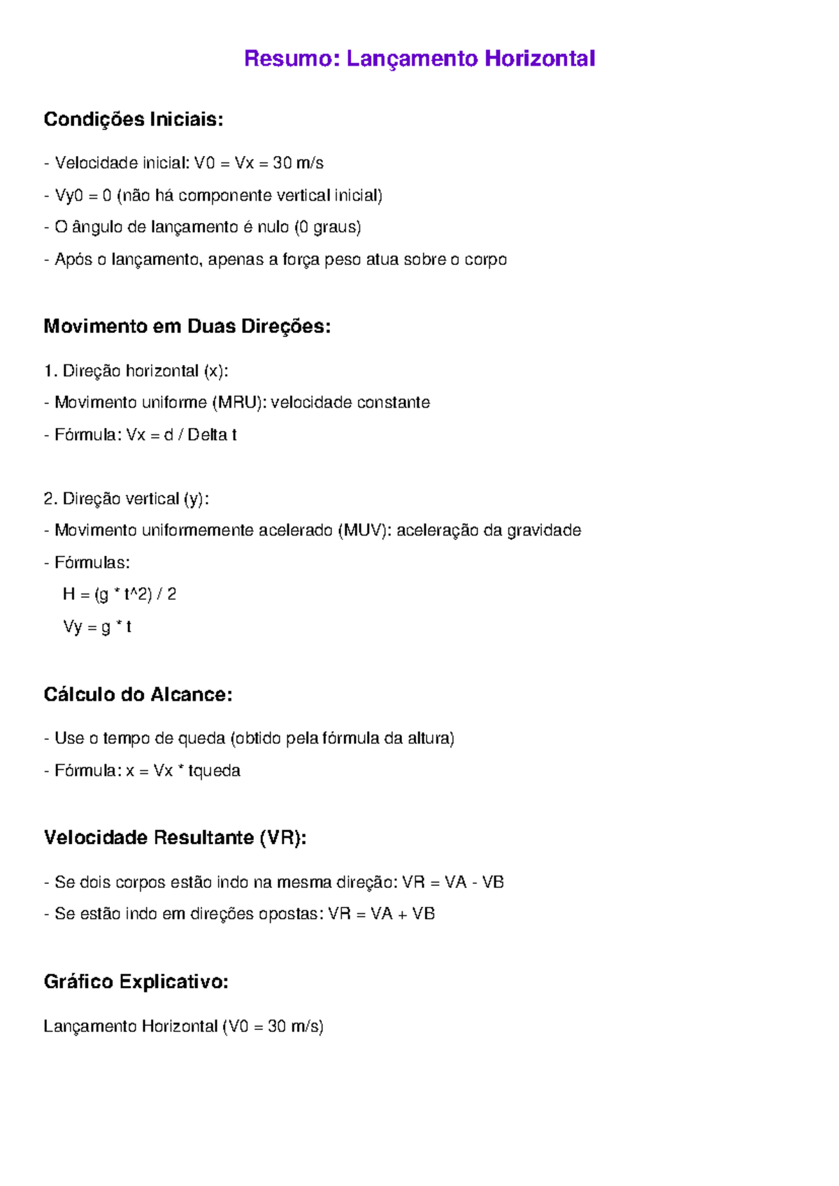 Mapa Mental Sobre Lanamento Oblquo Maps4study