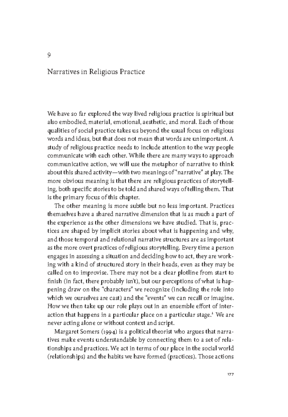 Narratives in Religious Practice: Exploring Social Dimensions of Faith ...