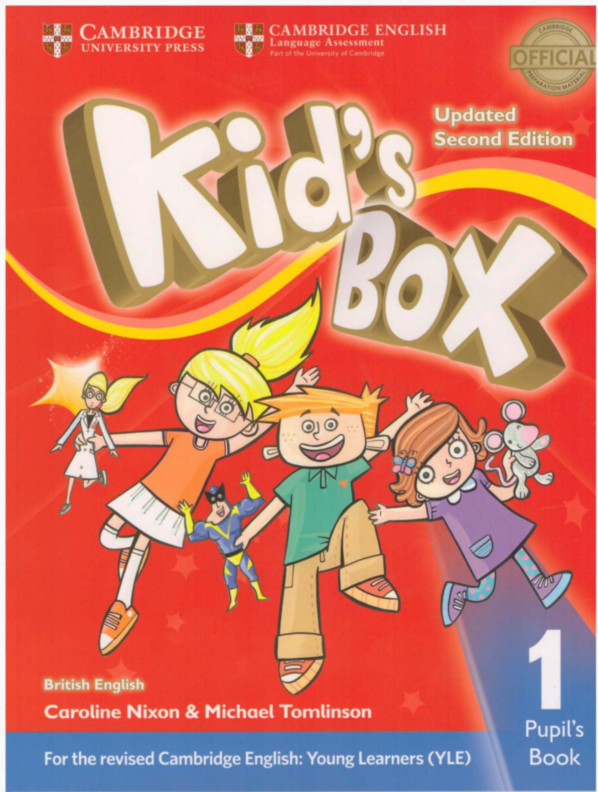 Cambridge English: Young Learners (YLE) - Kid's Box 1 Pupil's Book ...