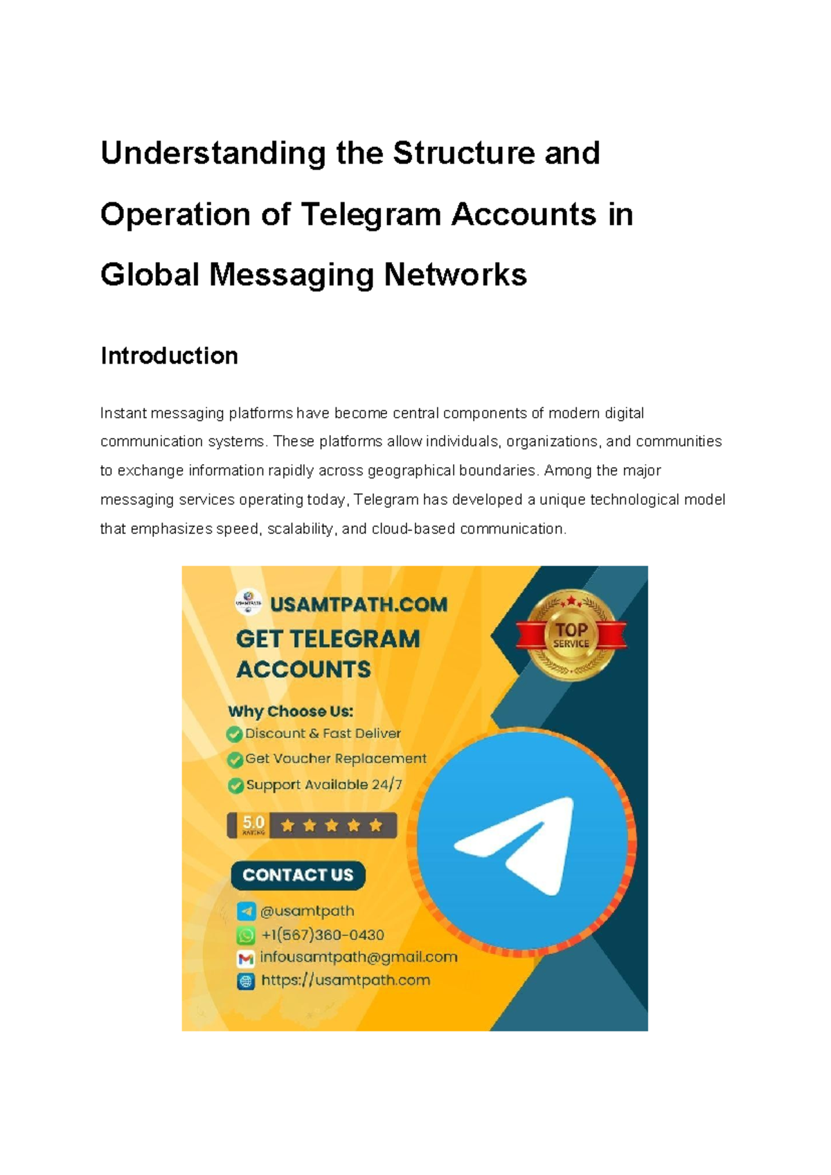Understanding Telegram Accounts: Structure & Functionality in IM ...