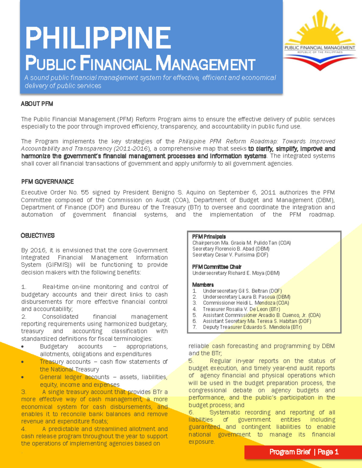 Philippine Public Financial Management: A Comprehensive Overview - Studocu