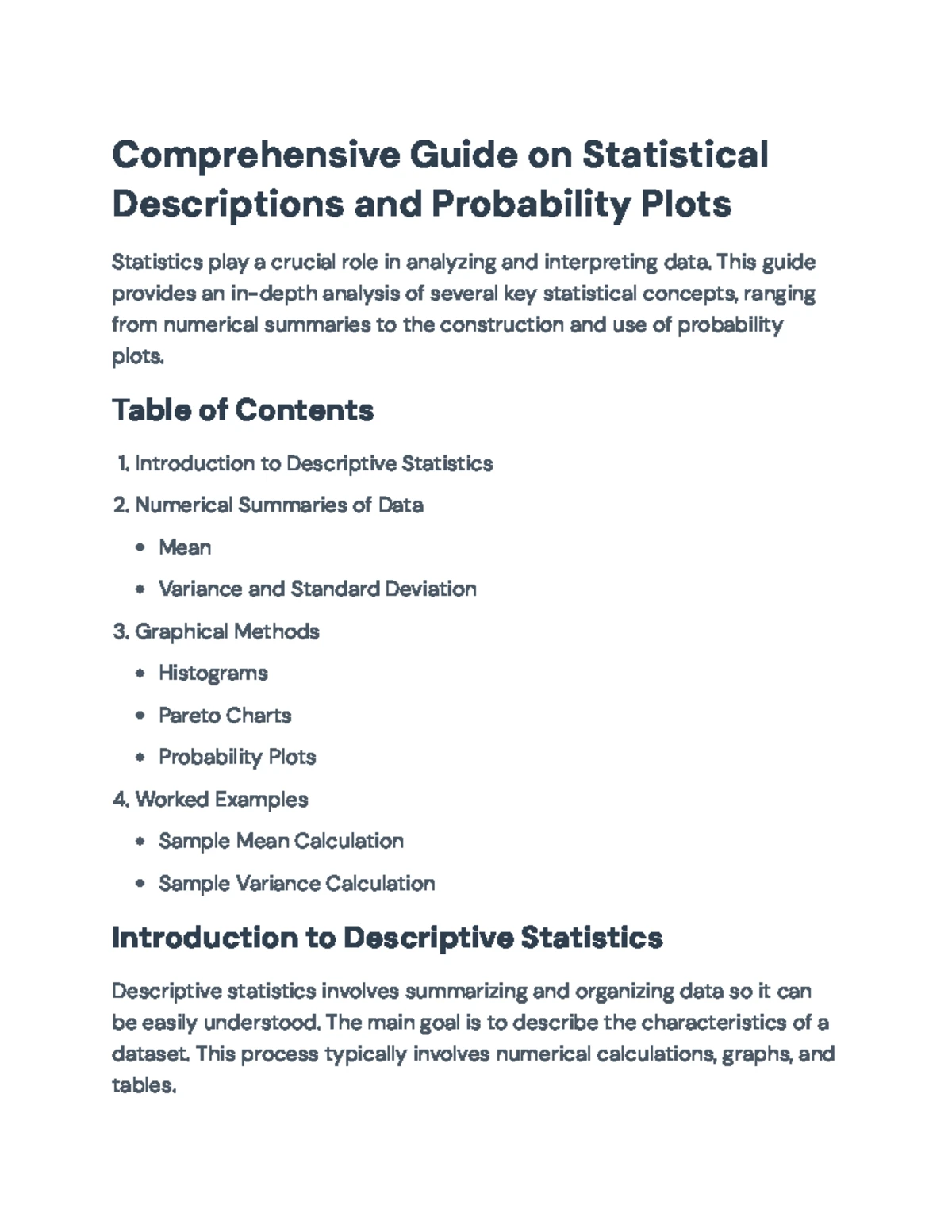 Stats Cheat Sheet: Essential Formulas and Concepts - Studocu