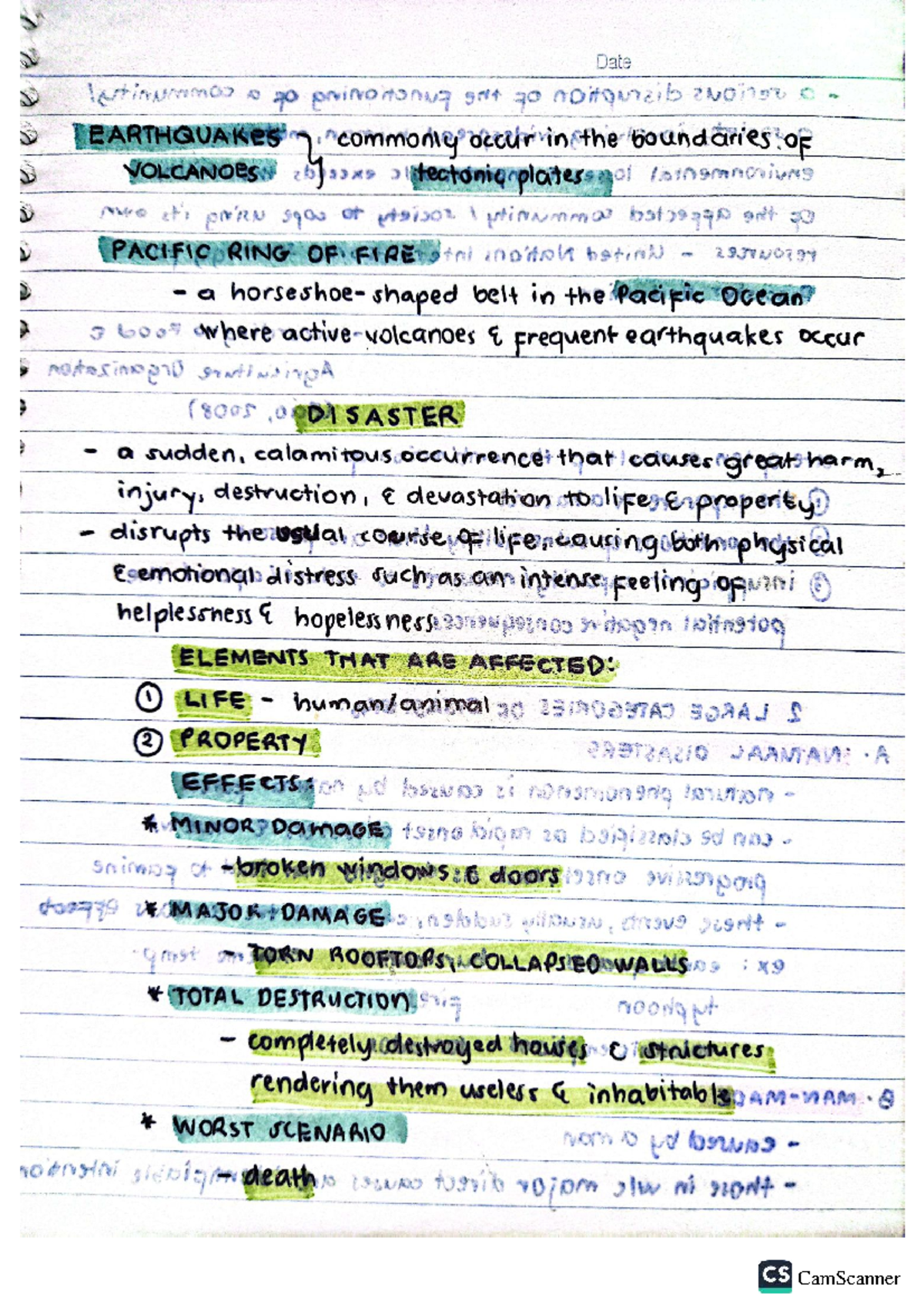 DRRR 101: Comprehensive Notes on Disaster Readiness & Risk Reduction ...