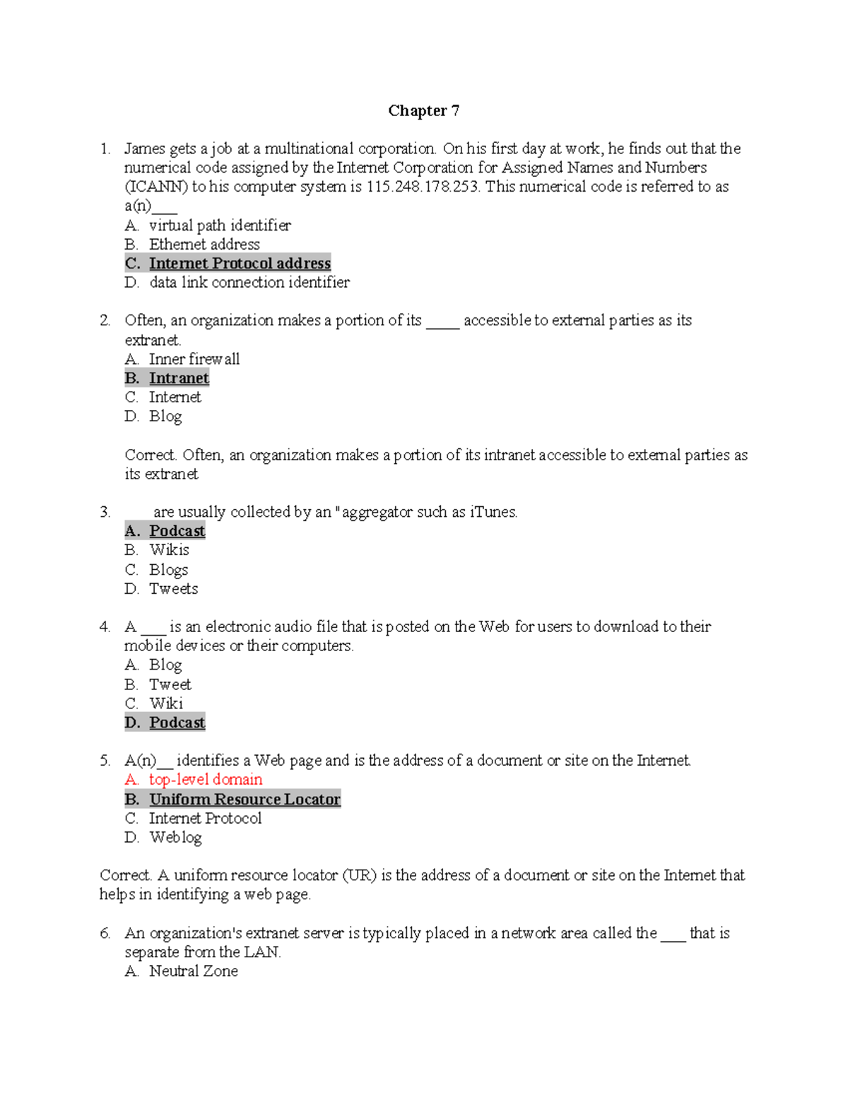 Exam 2 Study Questions and Key Concepts in Chapters 7-12 - Studocu