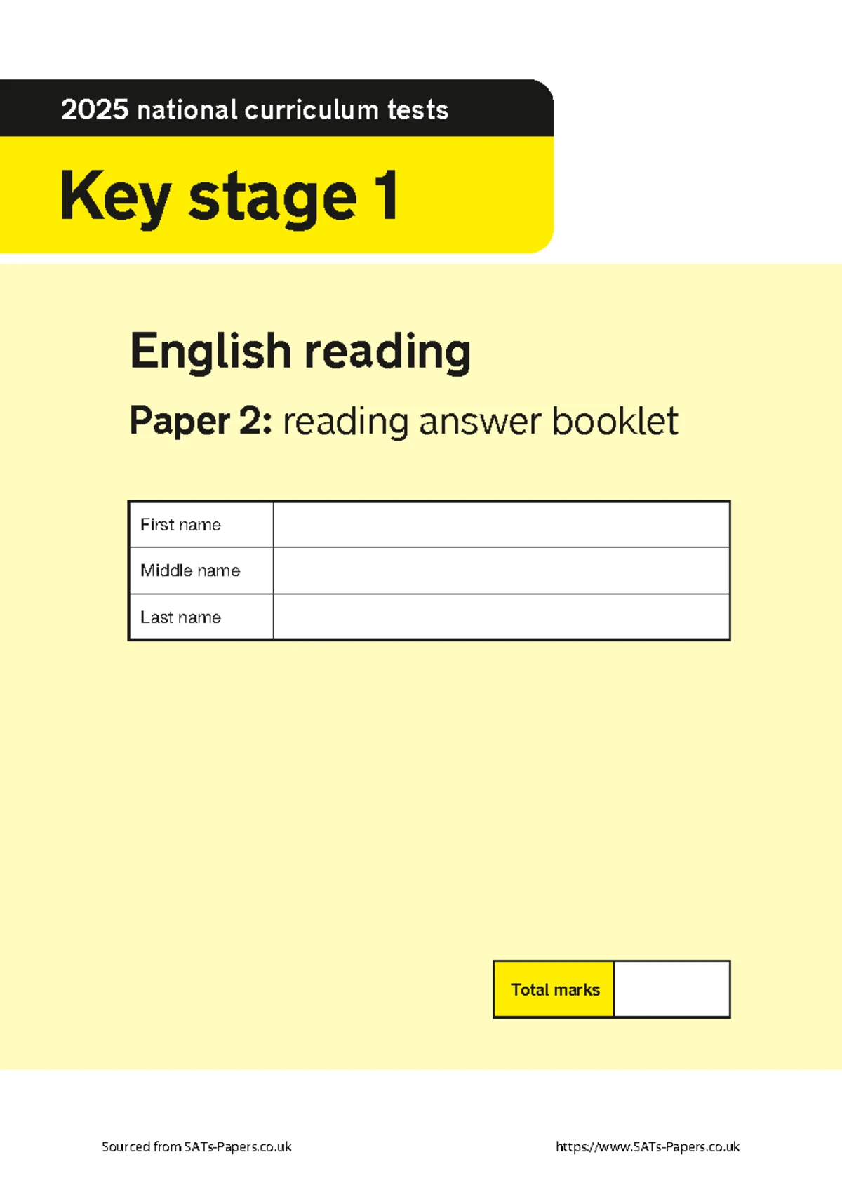 E Stage 3 English Paper 1: Reading & Writing Exam Guide - Studocu