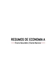 Resumos do Exame Nacional de Economia A - 23 de Junho