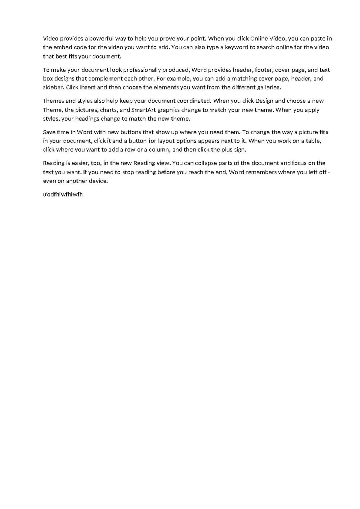 Enhancing Document Design with Word Features and Tips - Studocu