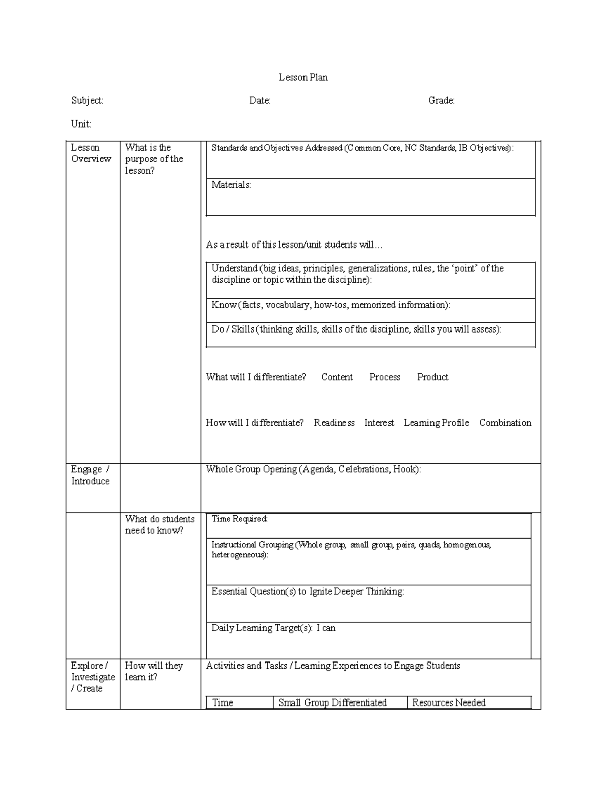 Lesson Plan 2: Strategies for Effective Teaching and Learning - Studocu