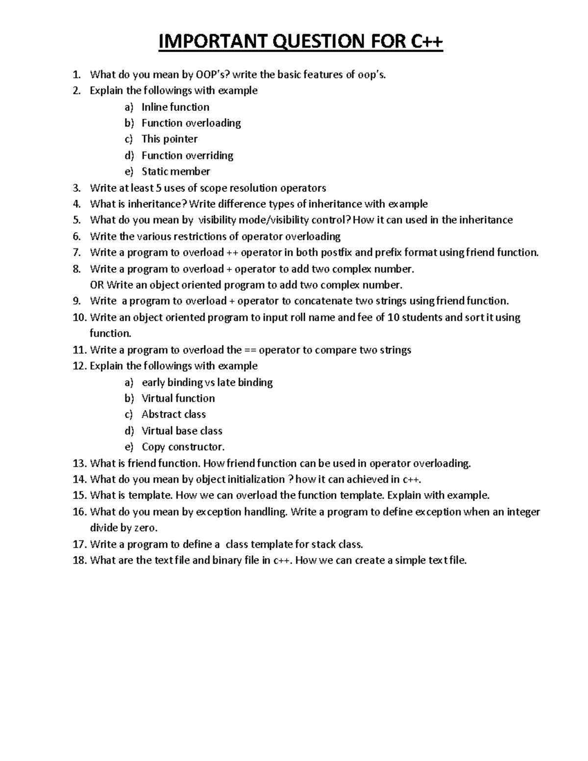 C++ Assignment - Gas agency management synopsis - IMPORTANT QUESTION ...
