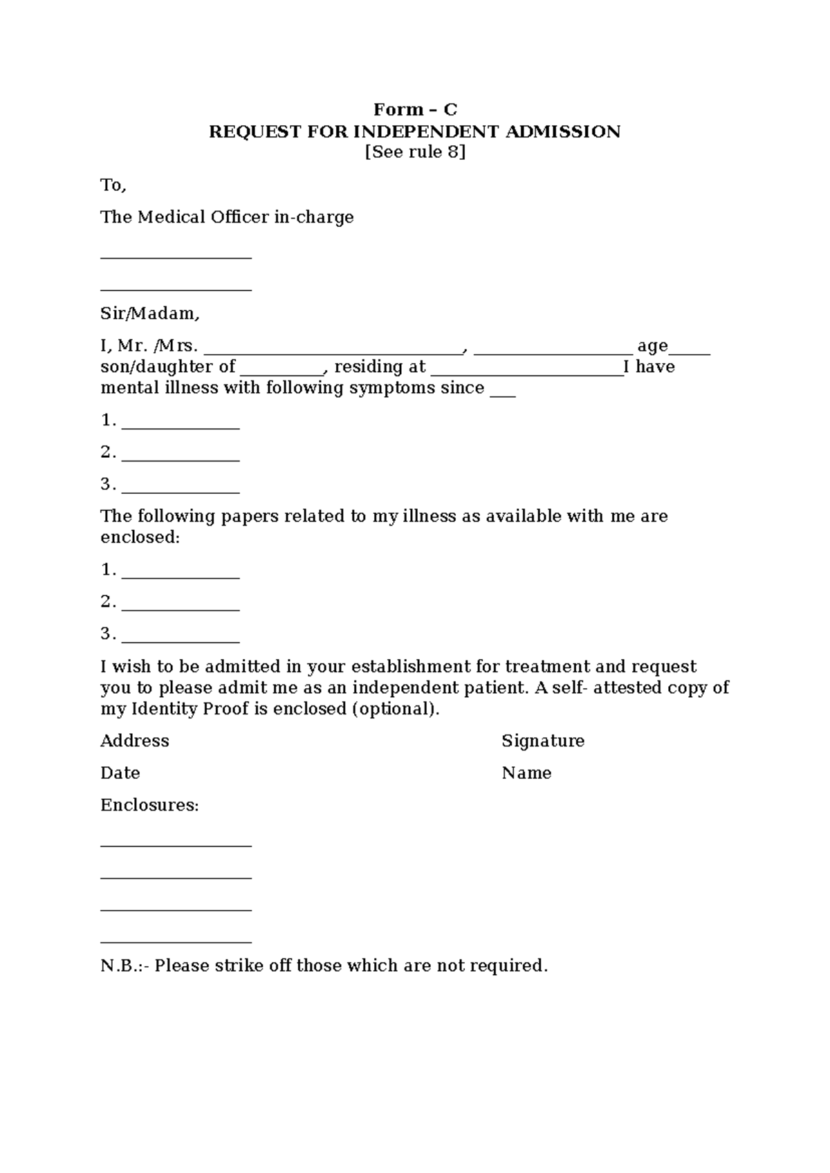 MHCA 2017 FORM C EN ...