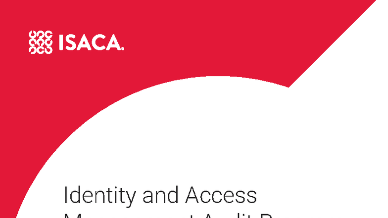 Identity and Access Management Audit Program (IAM 2022) - Studocu