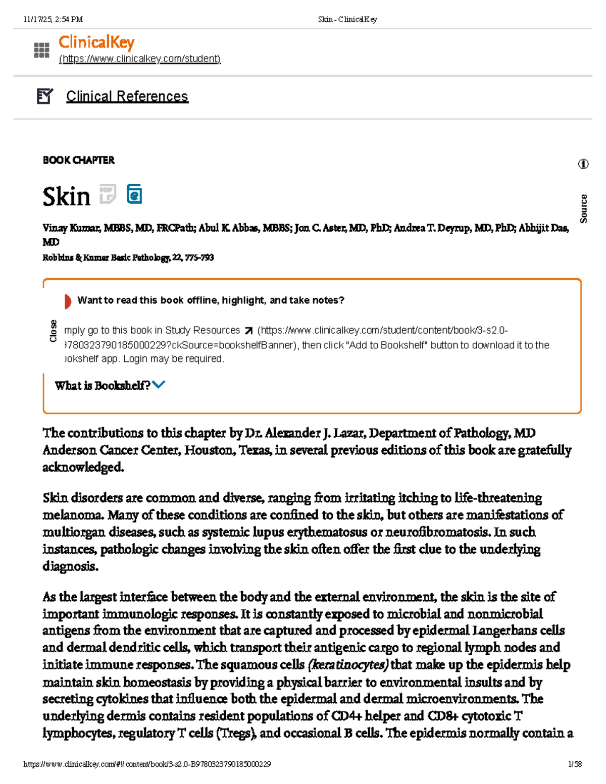 Robbins Skin - Readings for LACE: Clinical Insights on Dermatopathology ...