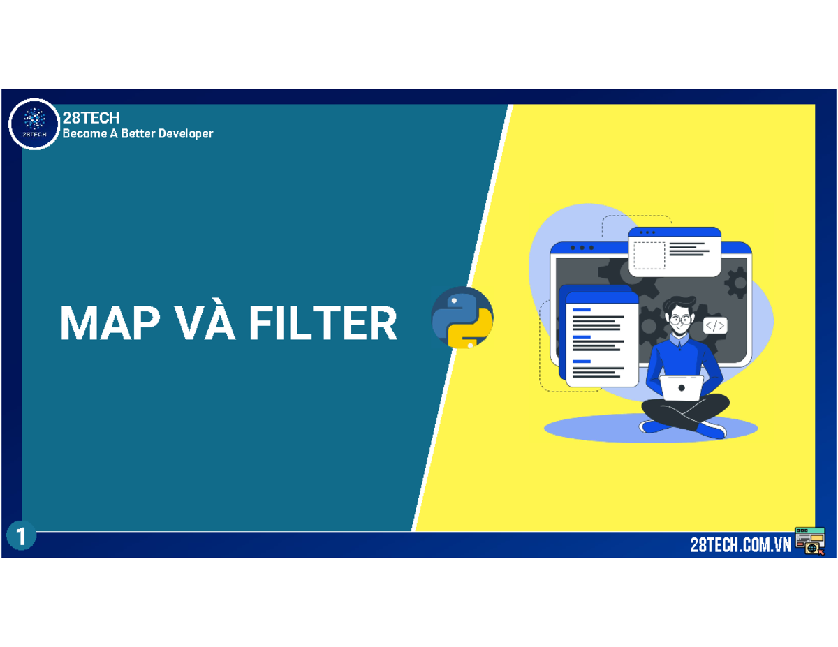 Map and Filter Functions in Python - 28 Tech Insights - Studocu