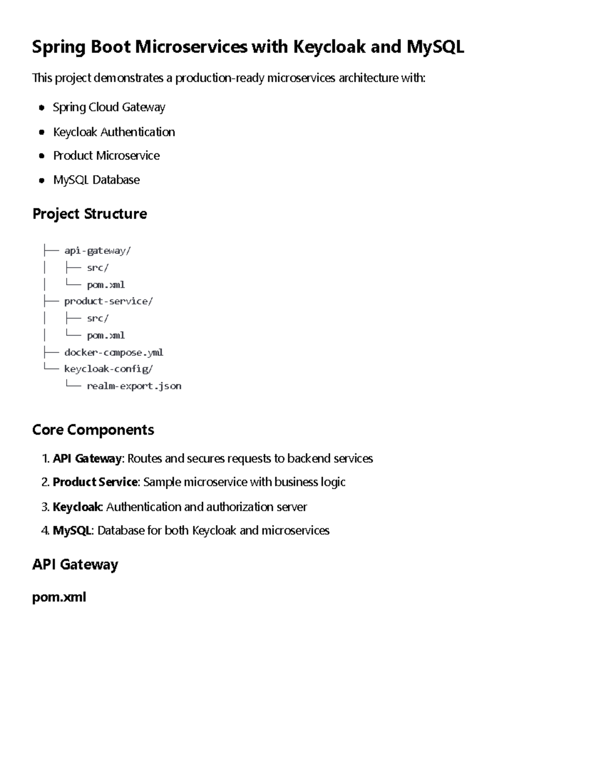 Spring Boot Microservices (CS101): Keycloak & MySQL Integration Project ...