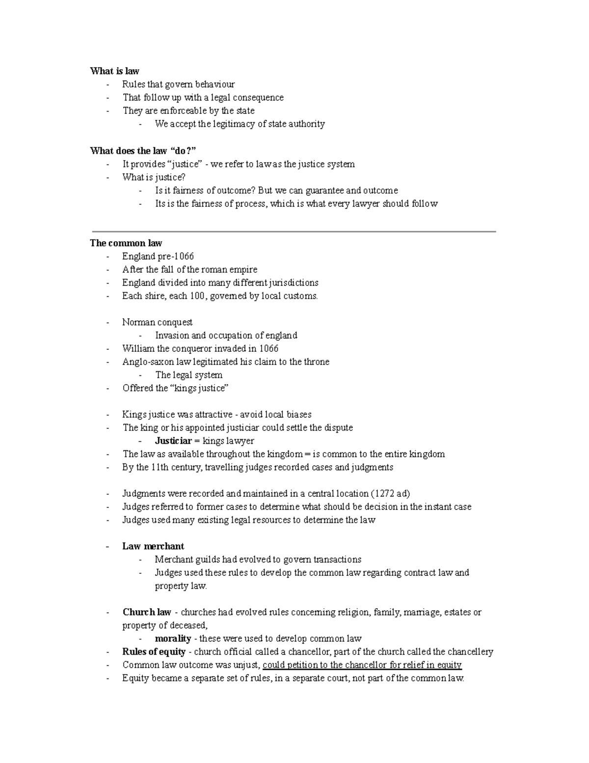 Intro to Law - Lecture 1: Understanding Legal Principles and Systems ...