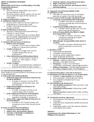 GROUP 1 ETHICS HANDOUT: VIRTUE ETHICS & ARISTOTLE'S PHILOSOPHY - Studocu