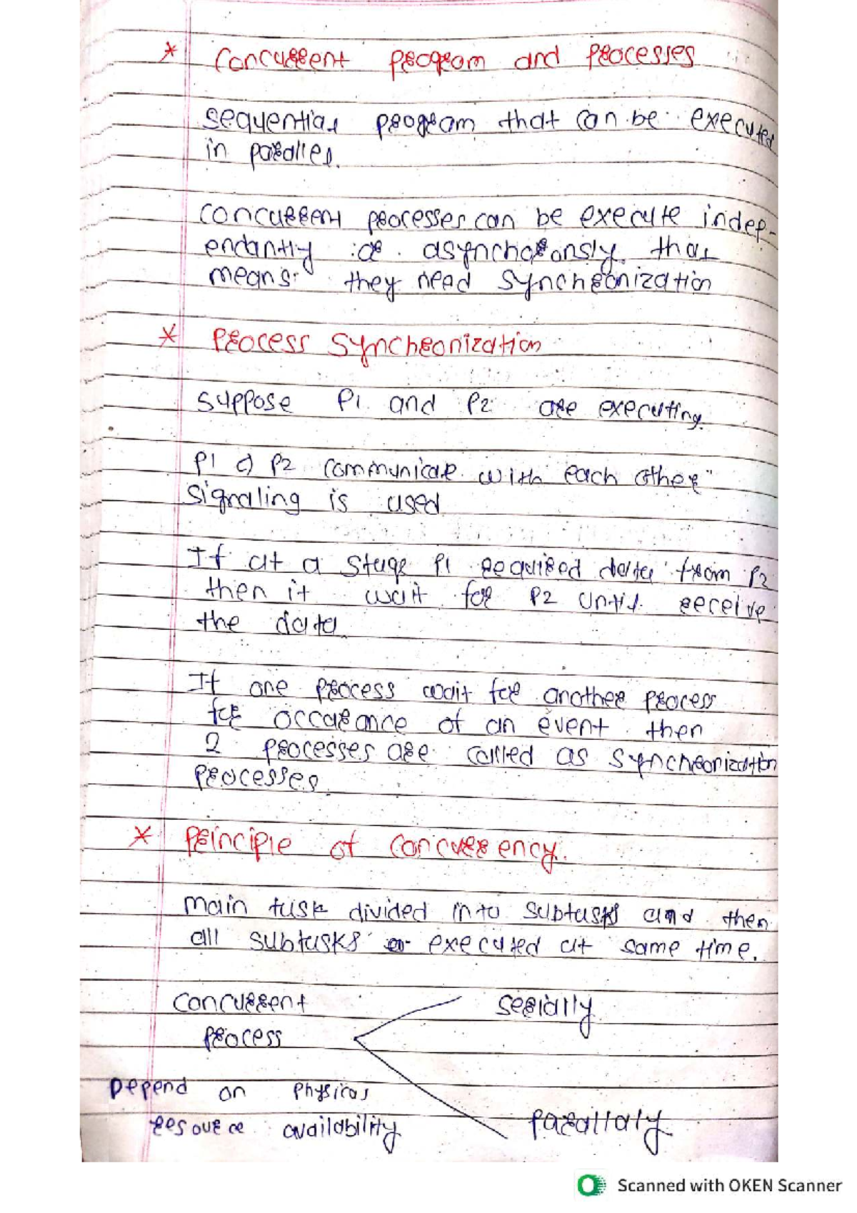 OS Unit 3: Concurrency and Synchronization Concepts - Studocu