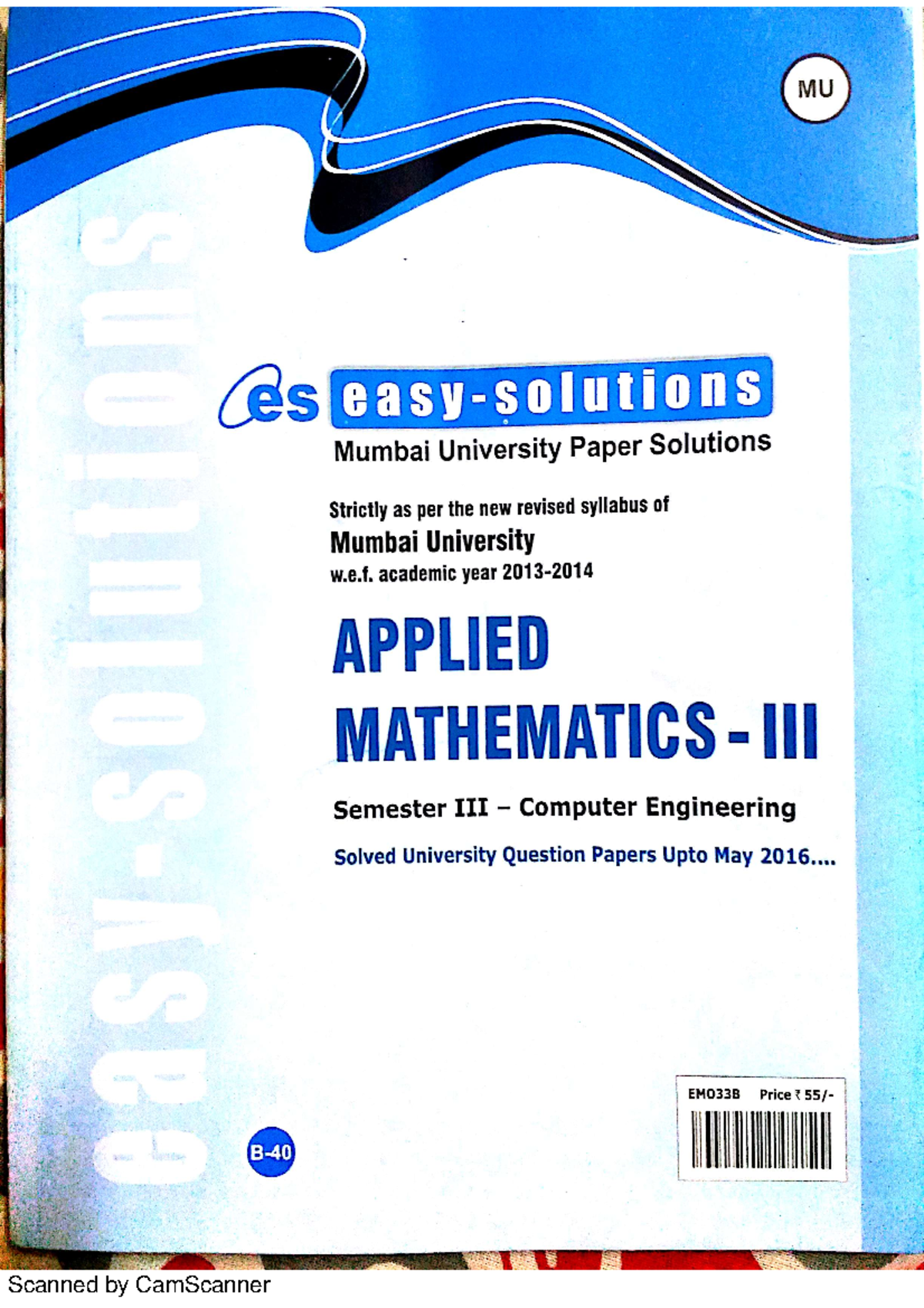 Engineering Mathematics 3 Study Guide - Techmax Edition - Studocu