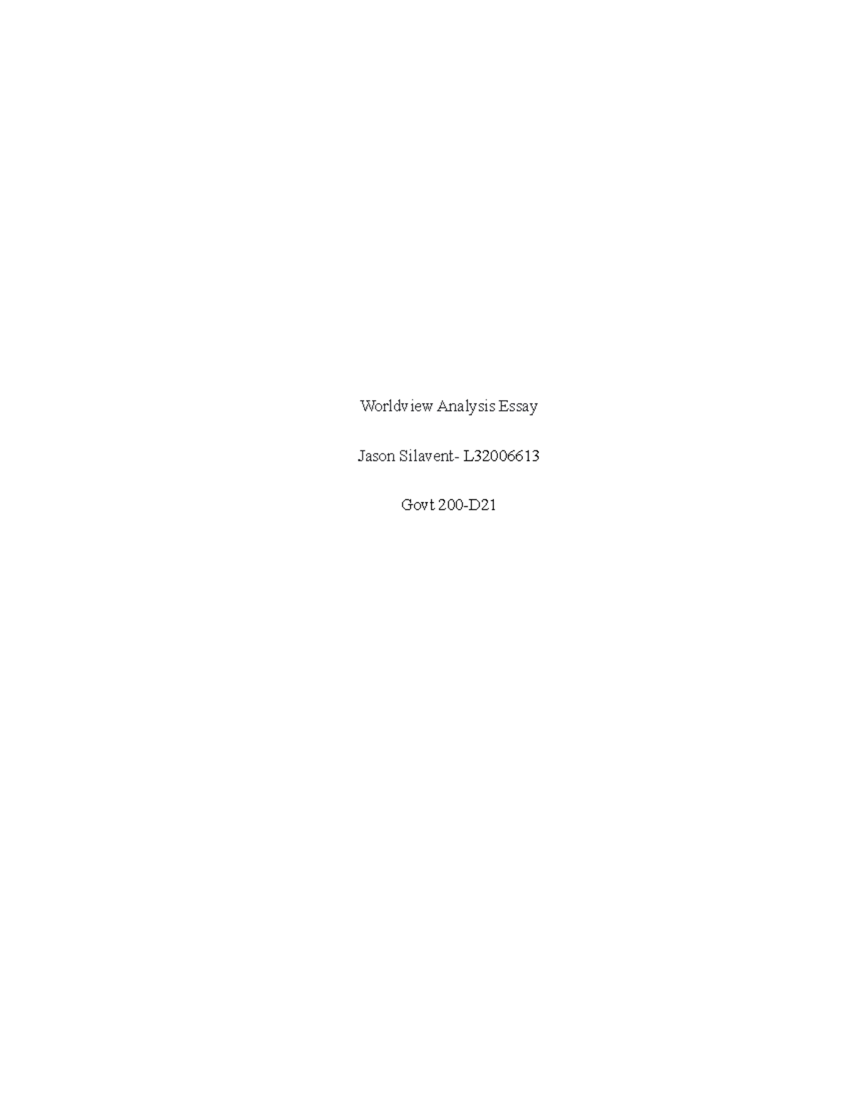 The Evolutionary Roots Of Human Nature: A Worldview Analysis - qfa4h4d