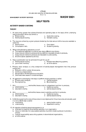 MAS May2021 1st Preboard with answer - Management Advisory Services ...