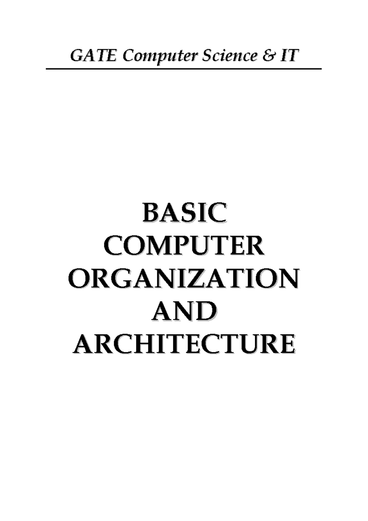 Basic CSO Sheet Solution: Key Topics in CO & Architecture (CS101) - Studocu
