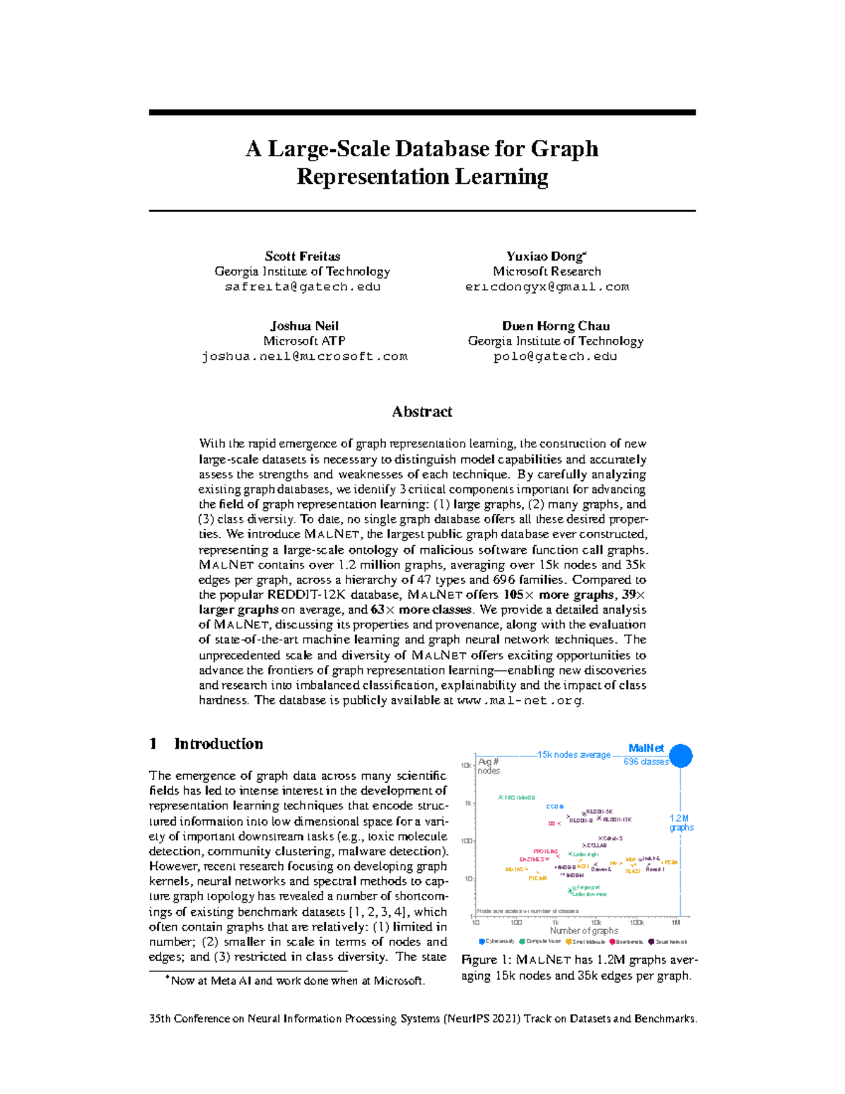 Baibaokhoahoc 2 - sss - A Large-Scale Database for Graph Representation ...