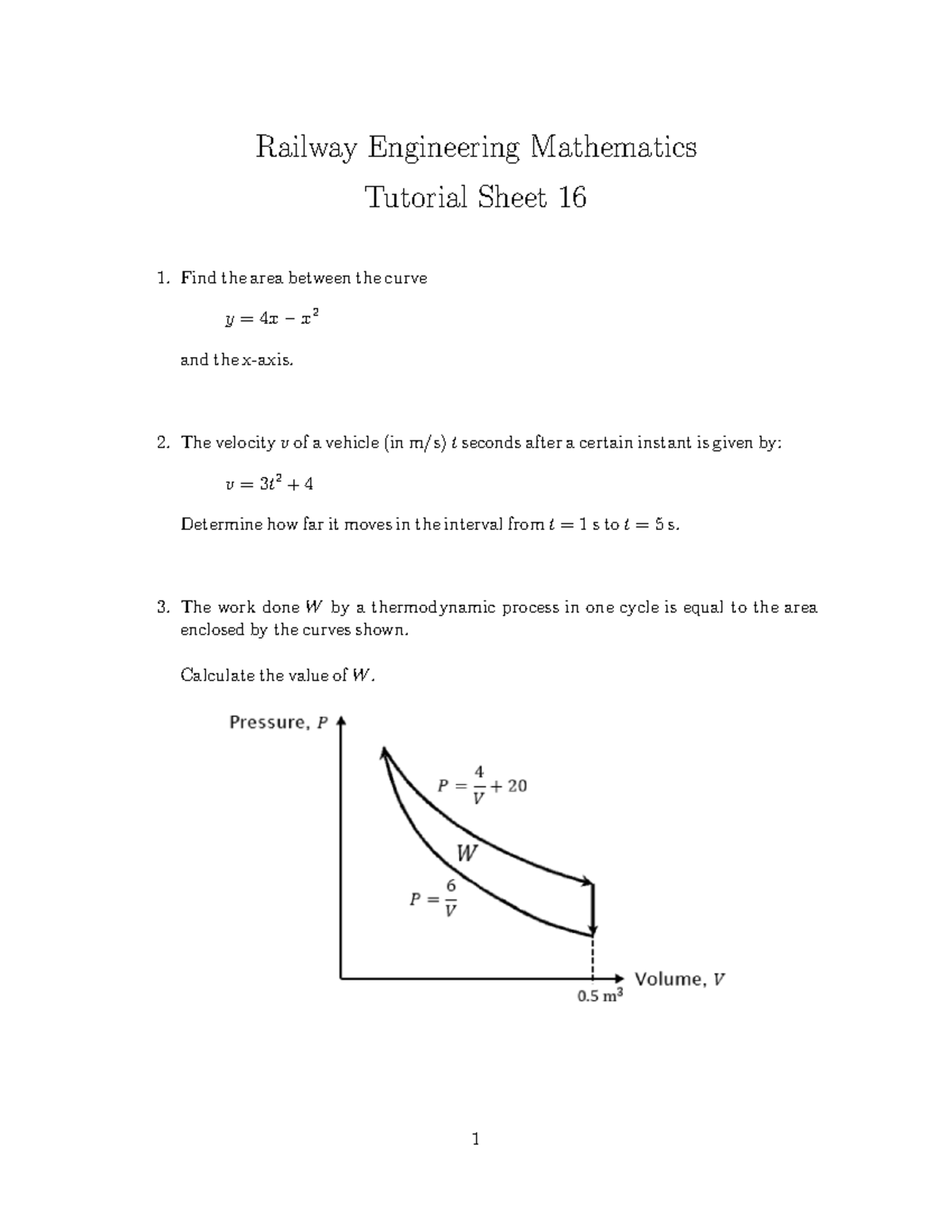 Further Questions - Railway Engineering 2 - Railway Engineering ...