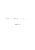 Cheat sheets for Studying Mathematical Methods in VCE - Studocu