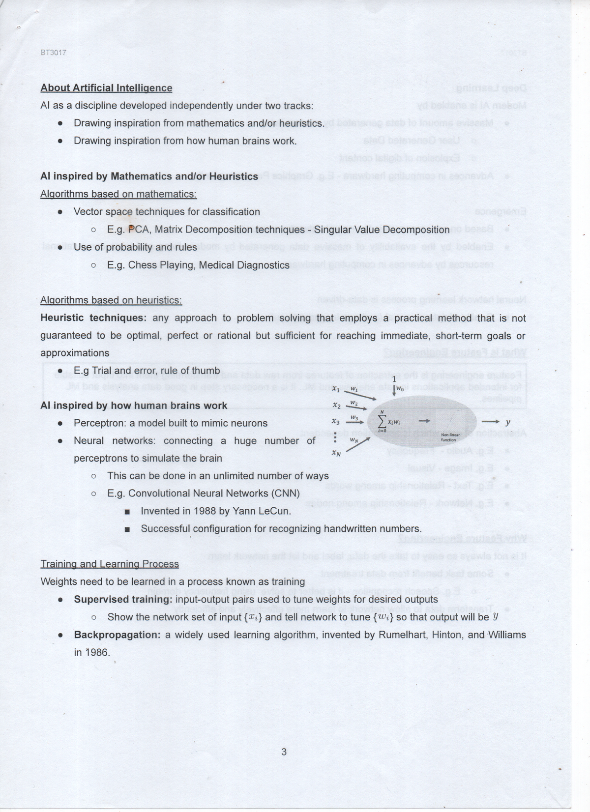 Lecture Notes 1: Key Concepts and Highlights - Studocu