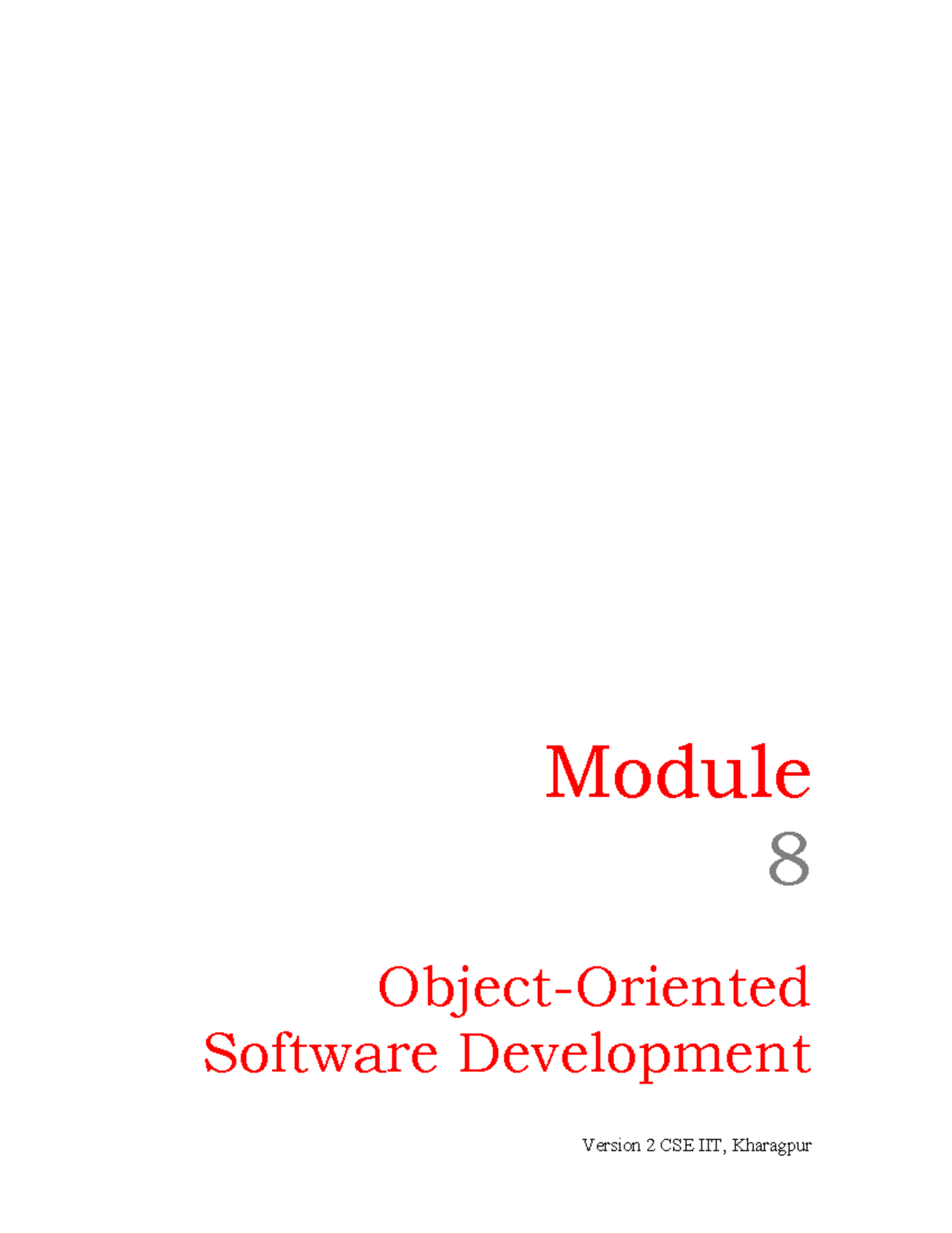 M08L19 - Lecture Notes on Domain Modeling in OOSD - Studocu