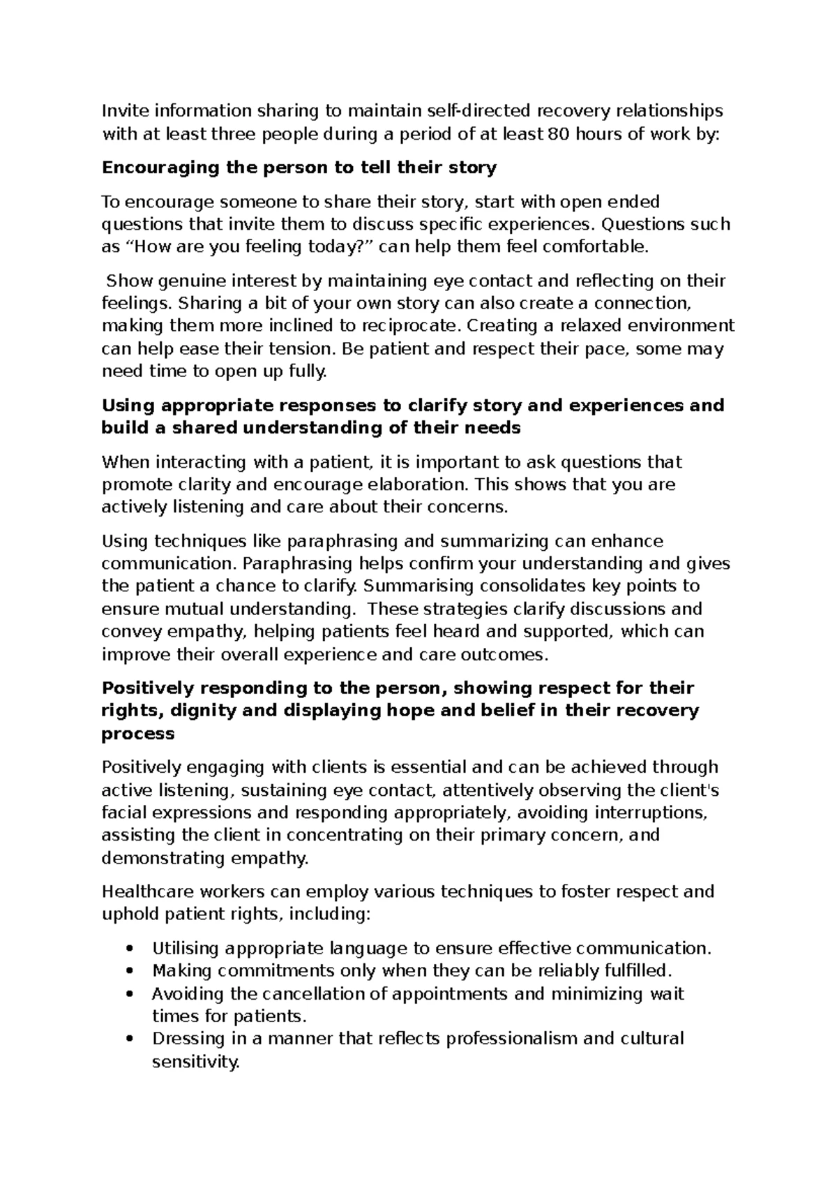 Unit CHCCC 003: Assessing and Managing Suicide Risk - Task Guide - Studocu