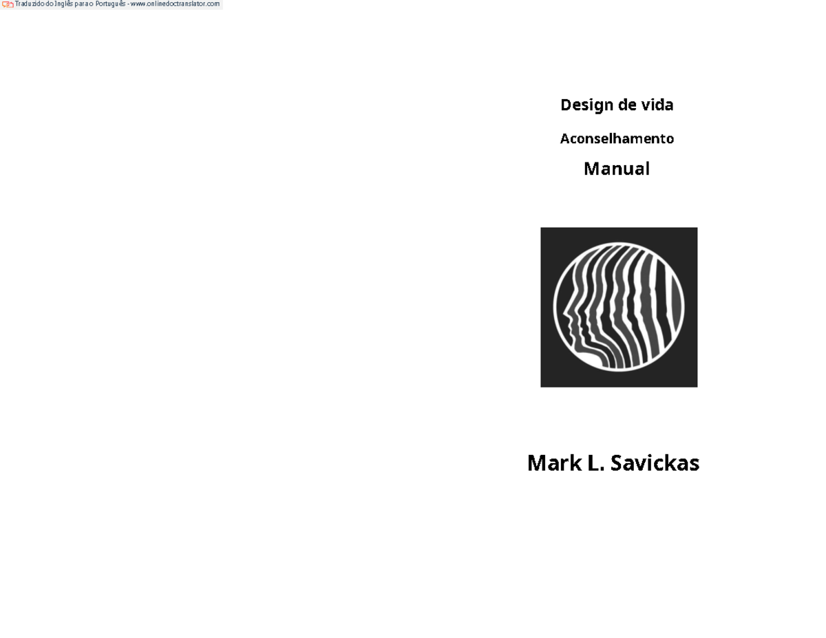 Life Design Manual - material de apoio das aulas praticas e ...