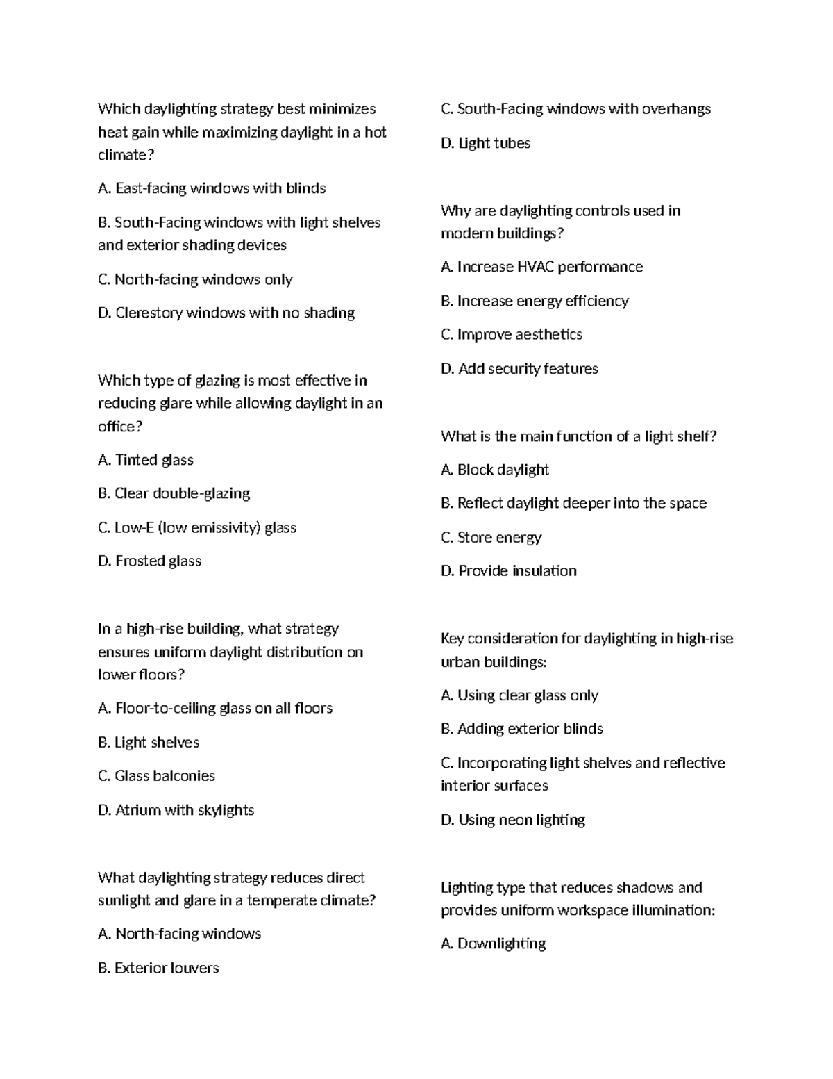 Daylighting Strategies and Energy Efficiency in Hot Climates: A Study ...