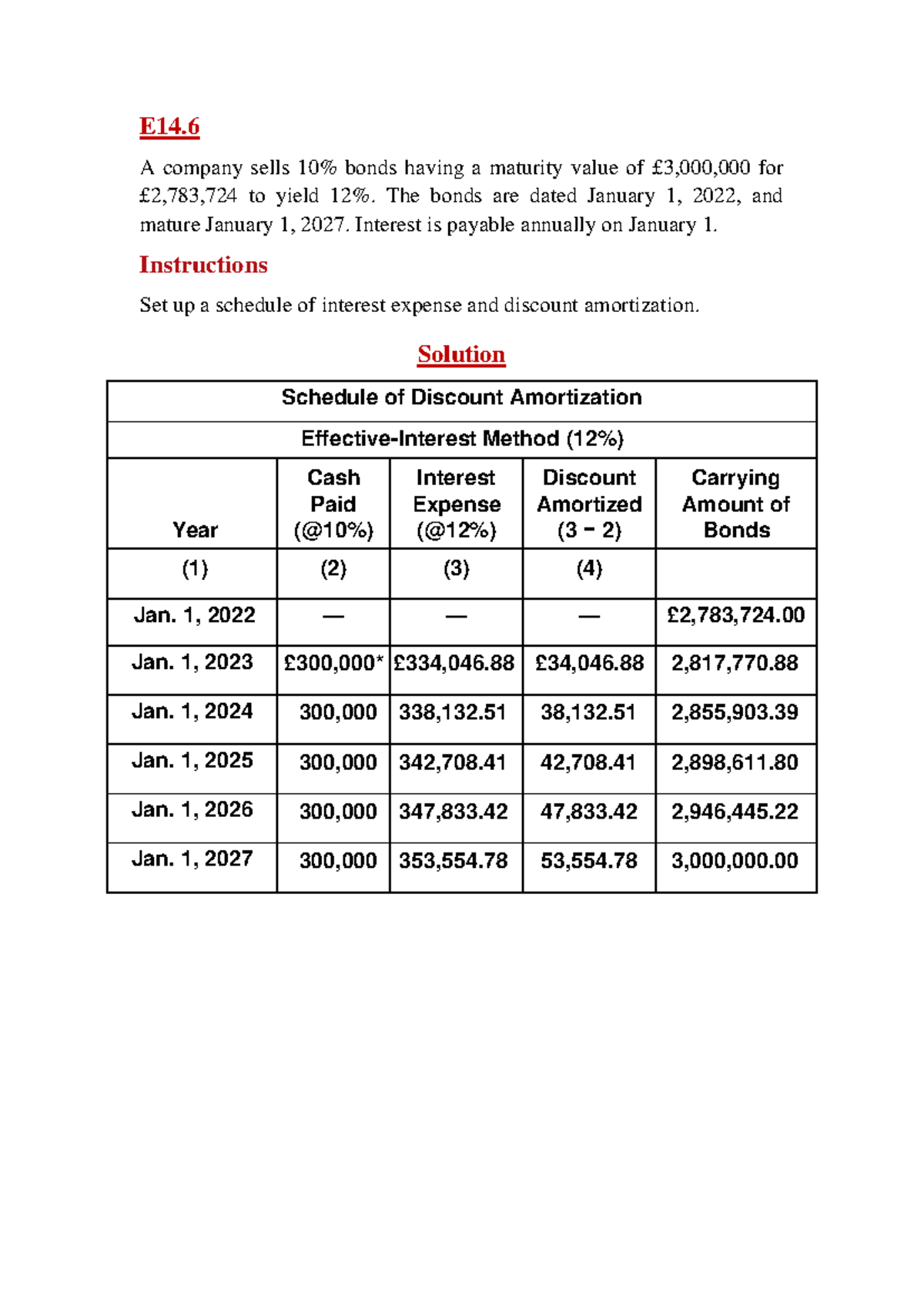 Accounting in Corporation: Section 7 - Bond Interest & Amortization ...