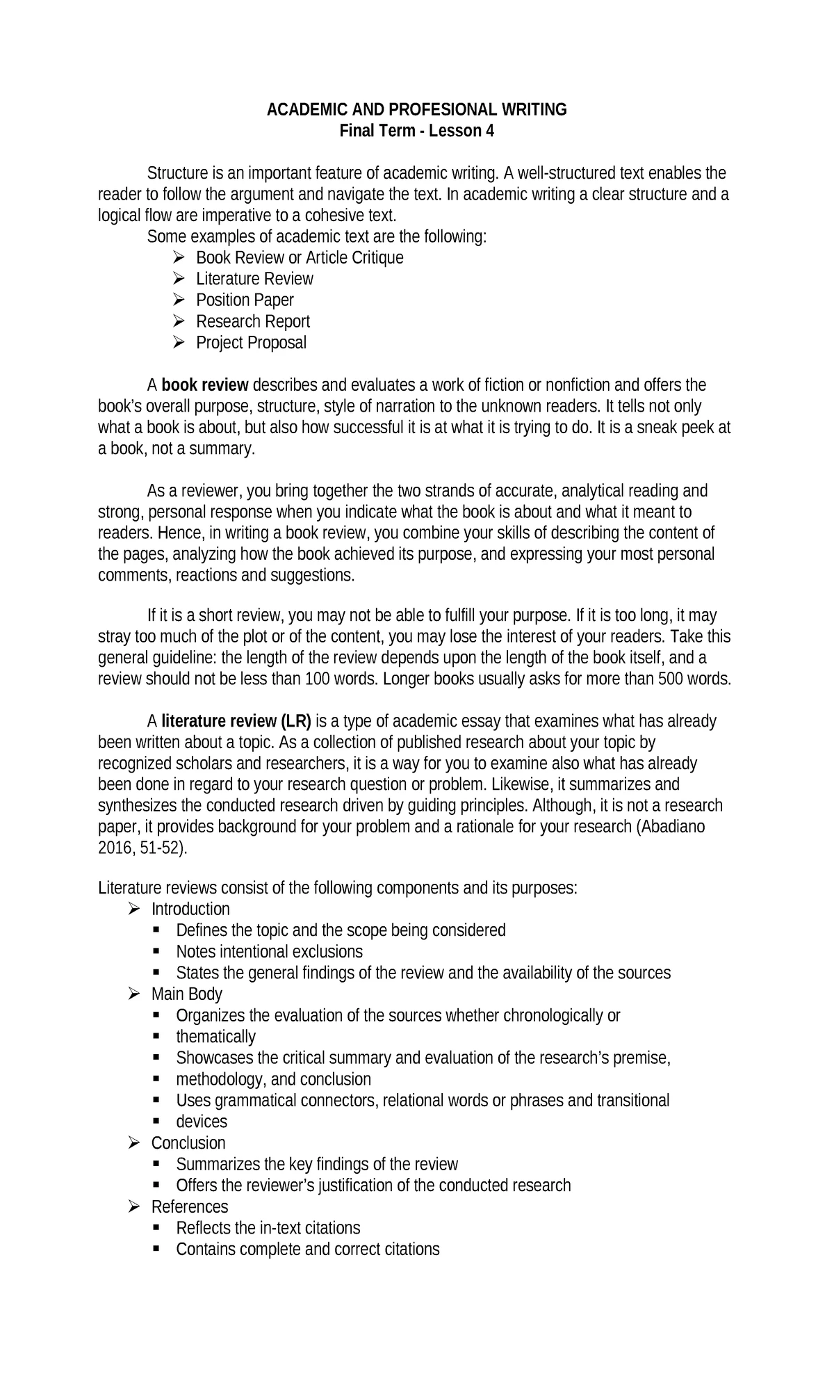 EAPP Q1 Mod 4: Crafting a Strong Thesis Statement in Academic Texts ...
