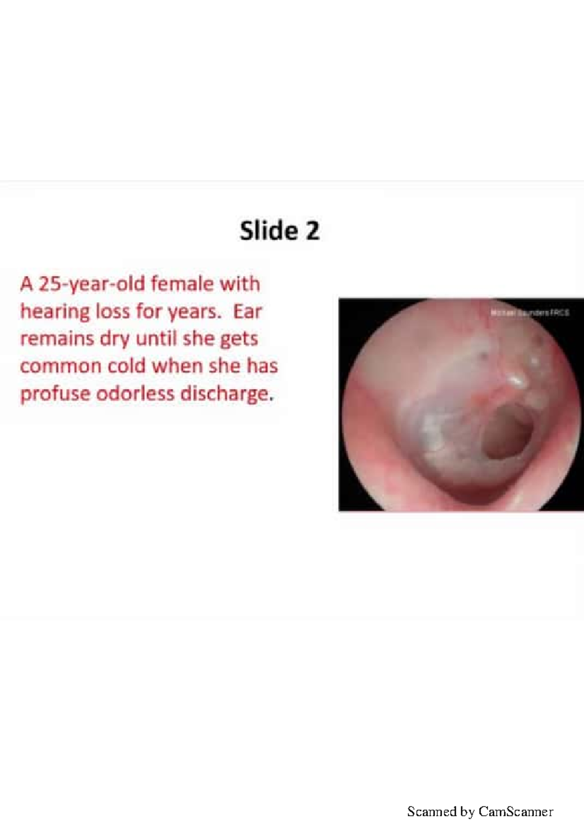 ENT OSCE Exam Questions: Comprehensive Study Guide - Studocu