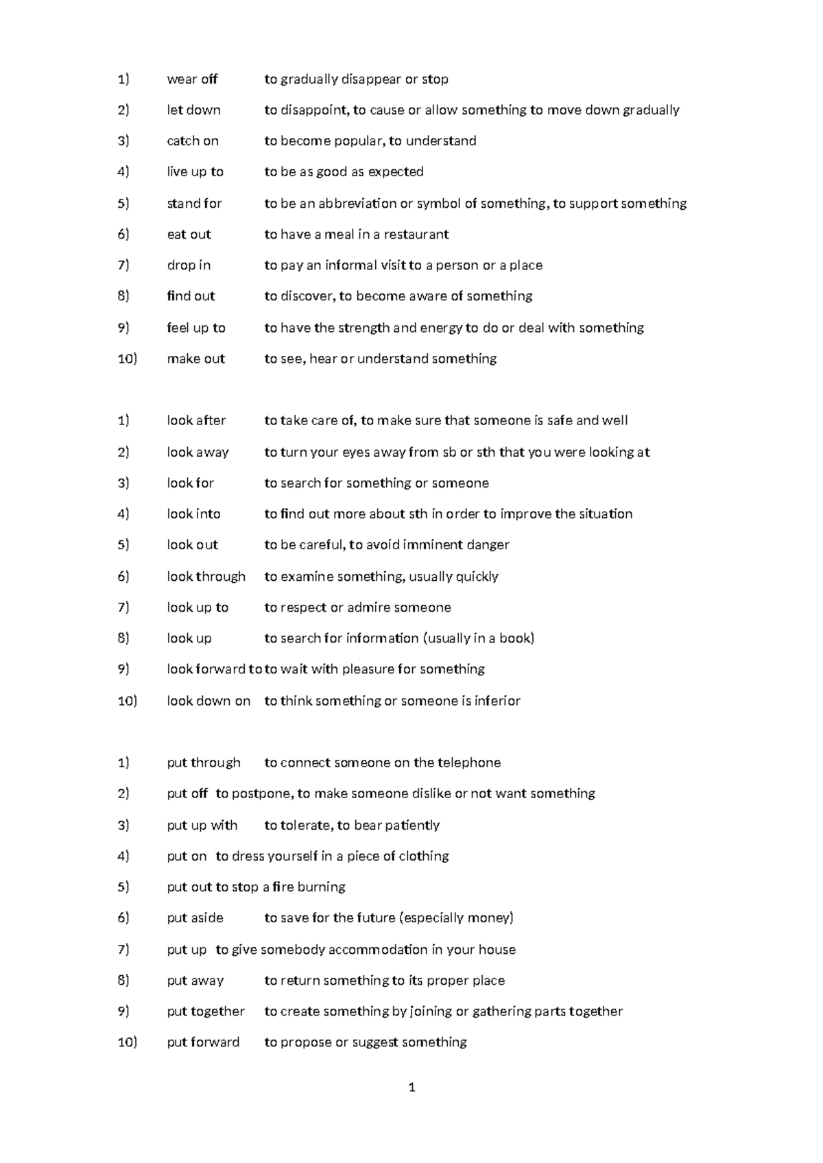 Phrasal Verbs List for English Language Mastery: A Comprehensive Guide ...