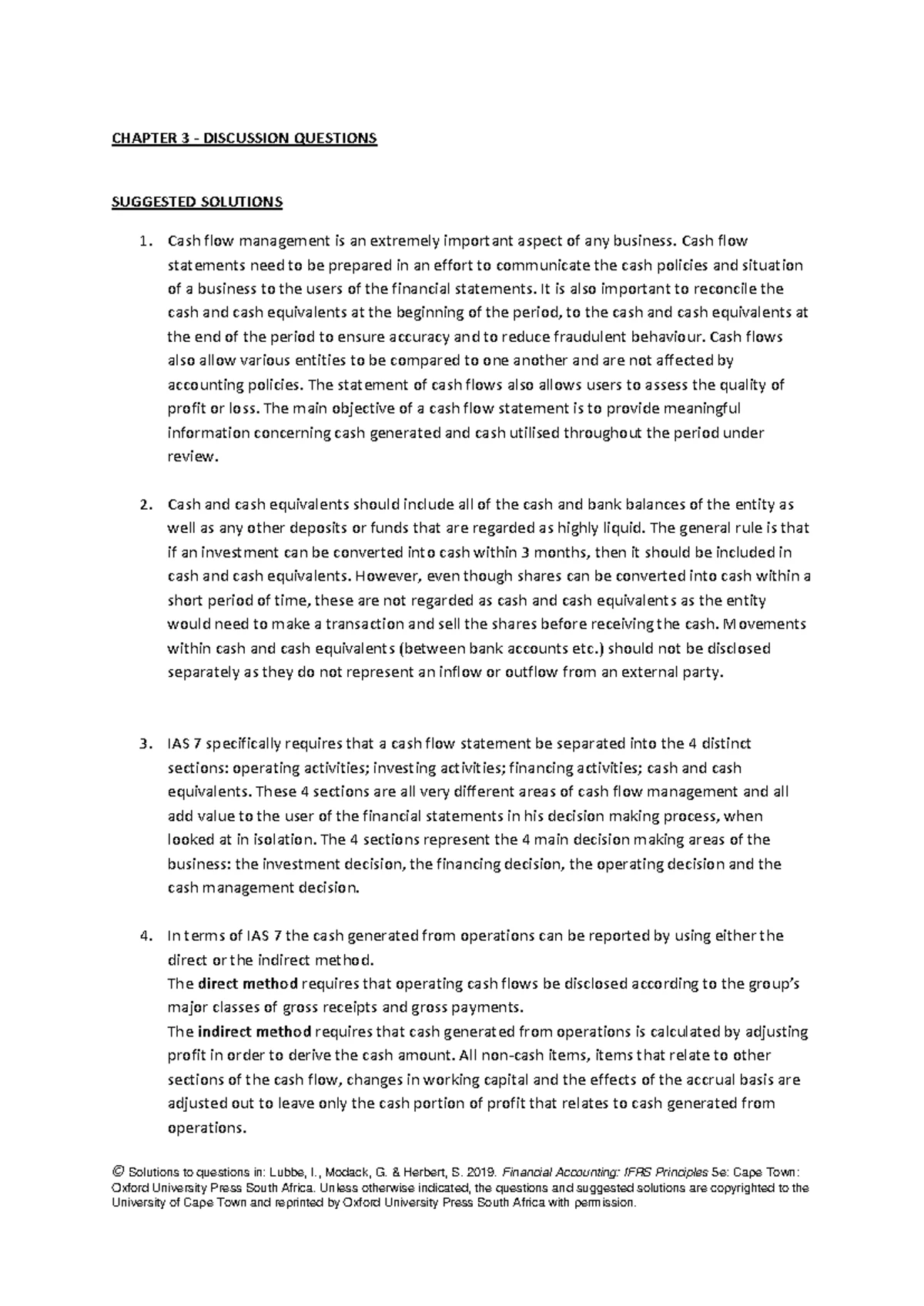 TEXTBOOK EXERCISE SOLUTIONS: CHAPTER 3 QUESTIONS & ANSWERS - Studocu