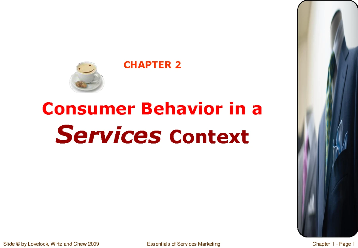 Test Bank for Chapter 1 of Introduction to Services Marketing - Studocu