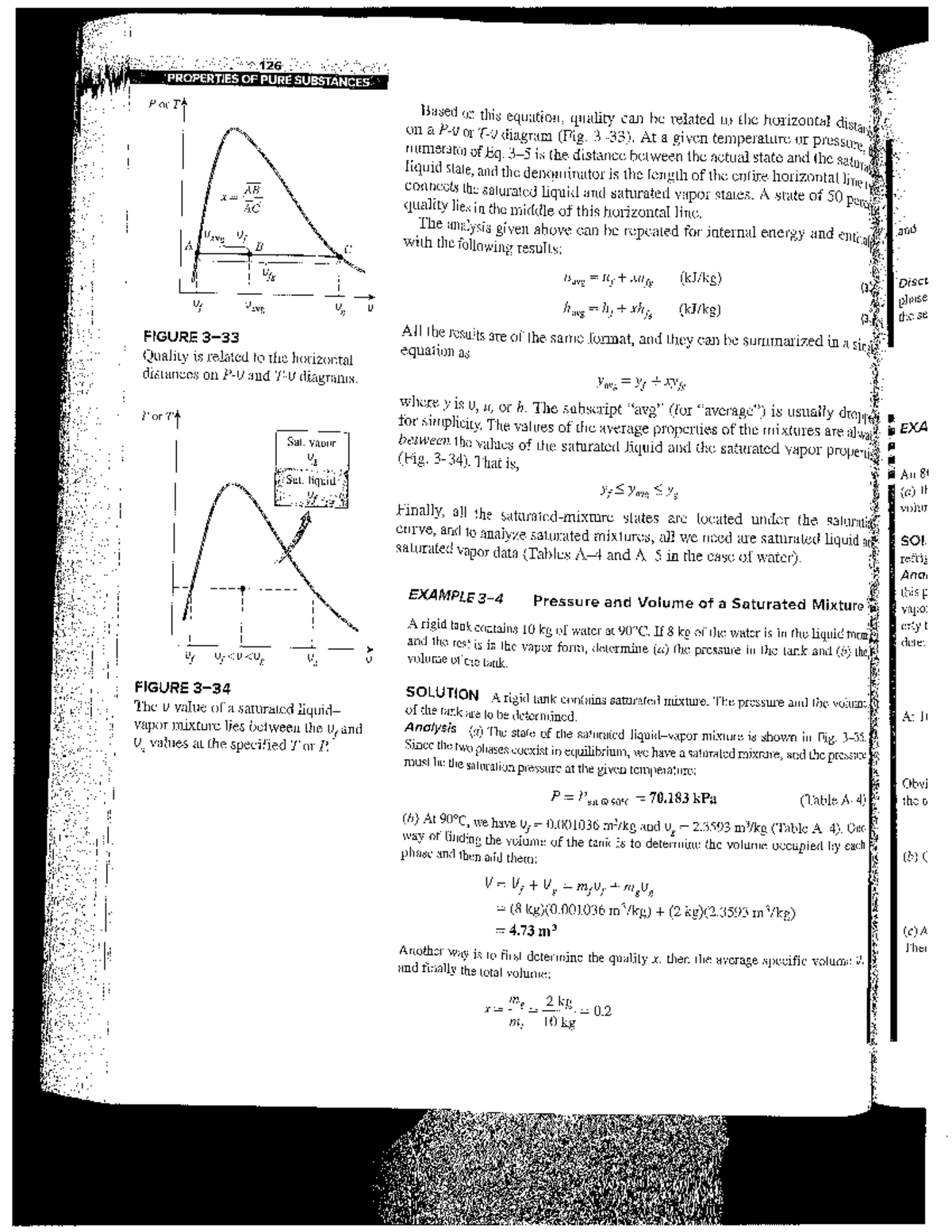 126 Properties of Pure Substances: Problem Set P or TA - Studocu