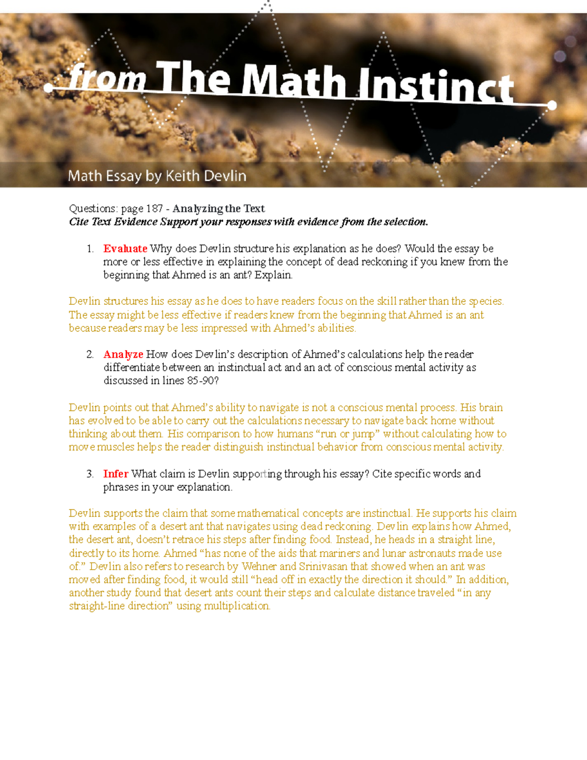 Examples of Top Quality Constructed Response Questions, image size:1200x1553