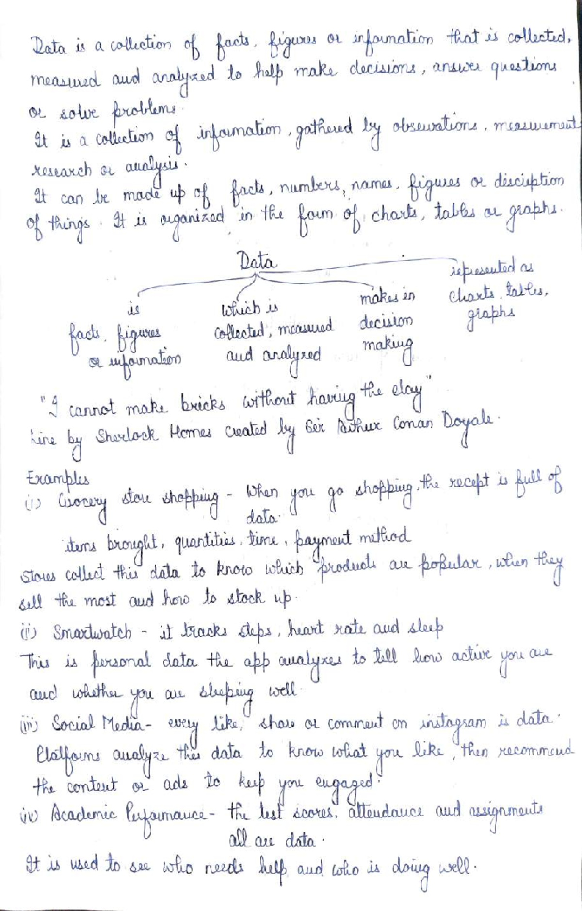 Unit 1 Notes: Data Collection and Analysis Techniques - Studocu