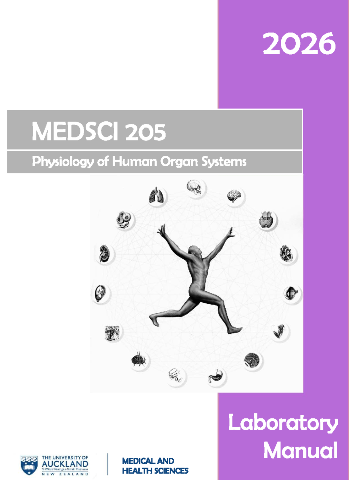 2026 Medsci 205 Laboratory Manual: Human Physiology Experiments - Studocu
