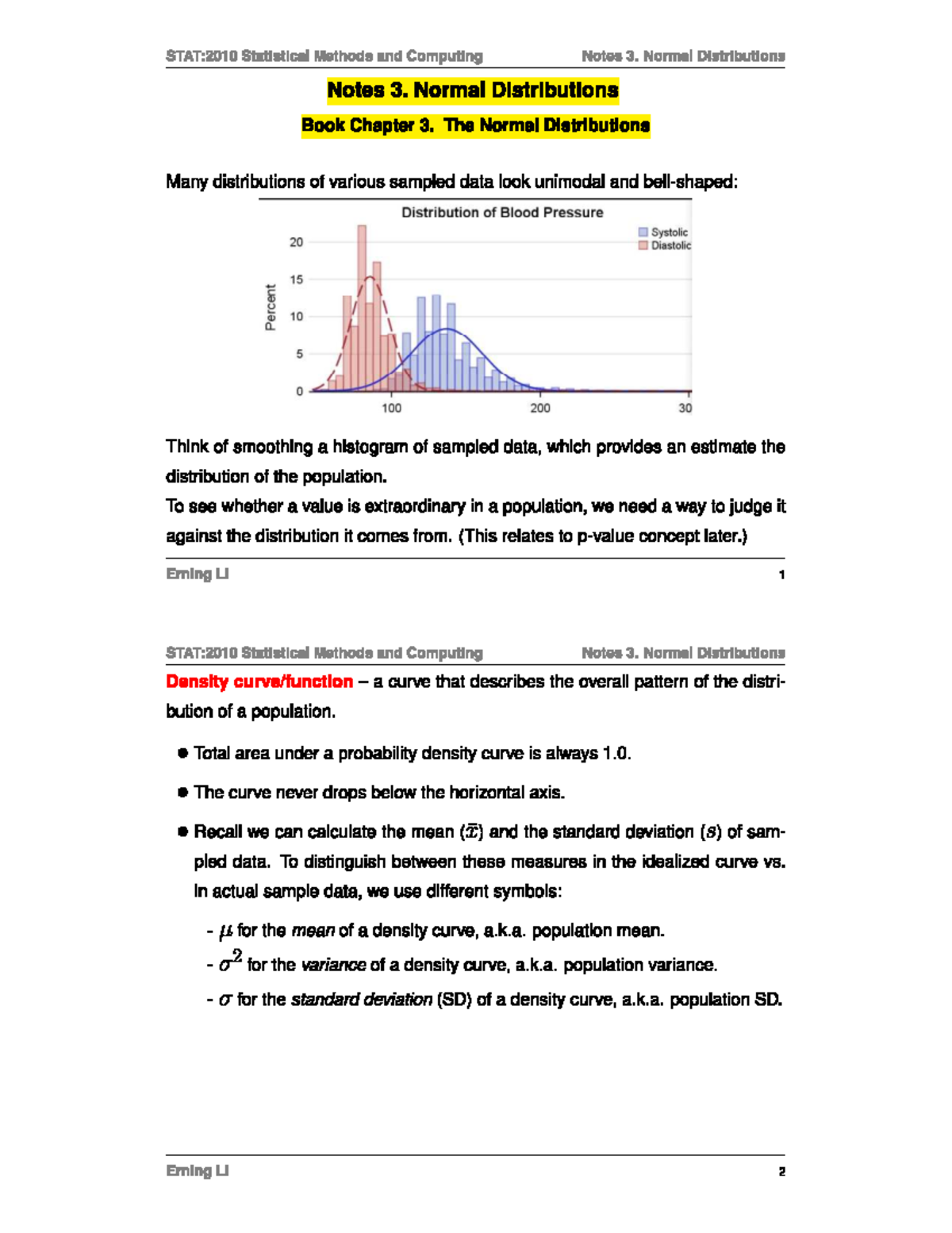 Statistical Analysis: Quantile Distribution Overview - Studocu