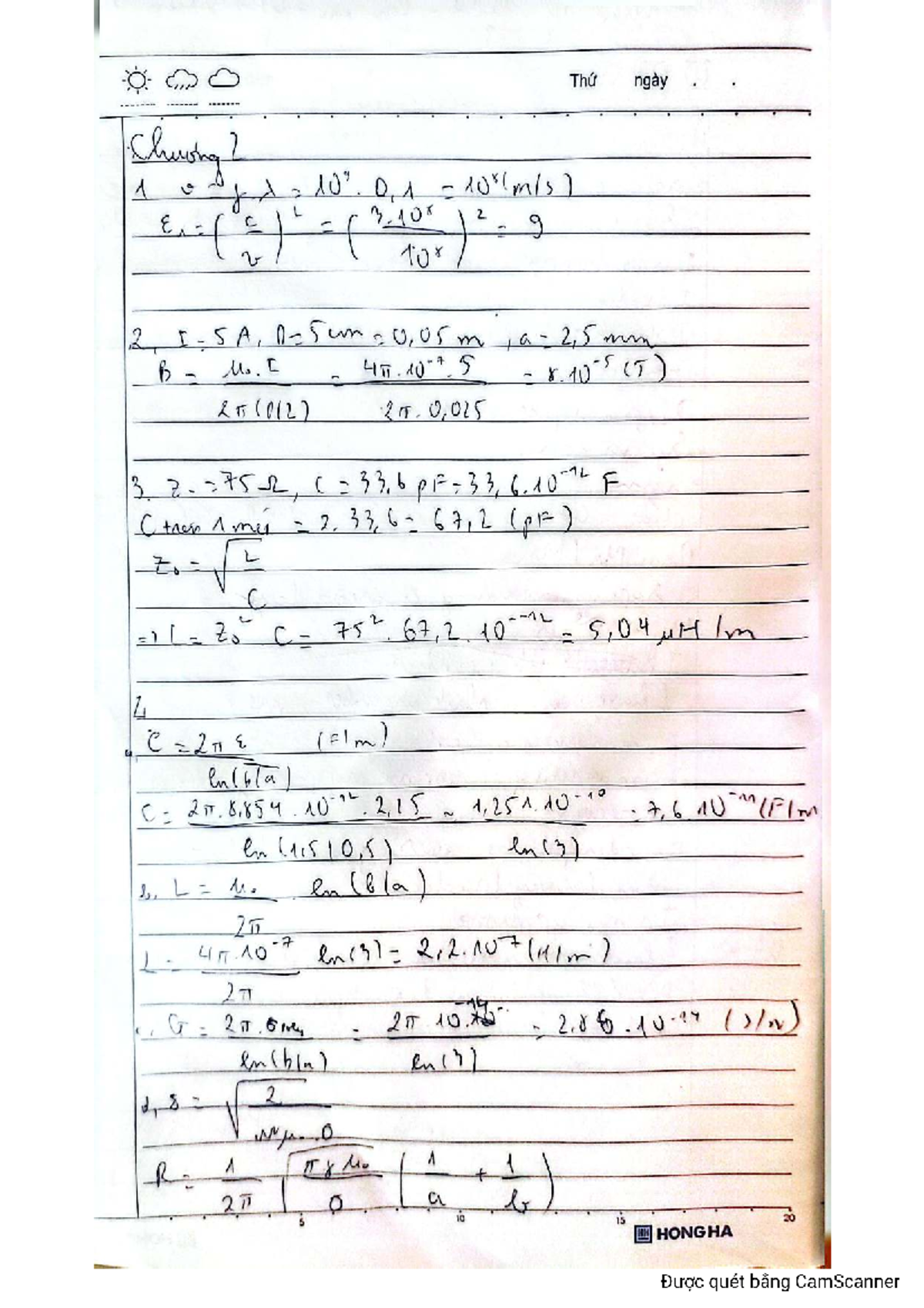 Physics Lecture Notes: Advanced Concepts and Calculations (PHYS 101 ...