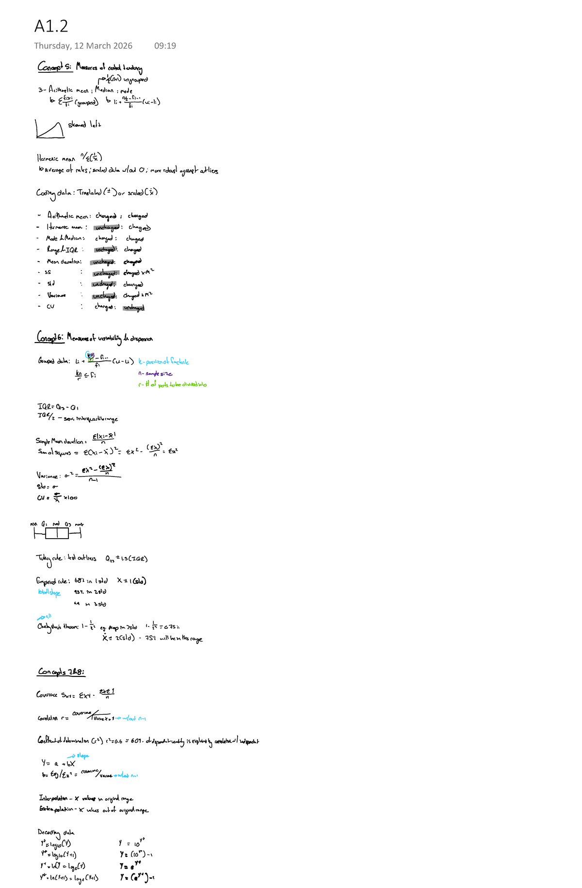 SU2 Lecture Notes: Concepts 5-8 Overview - Studocu