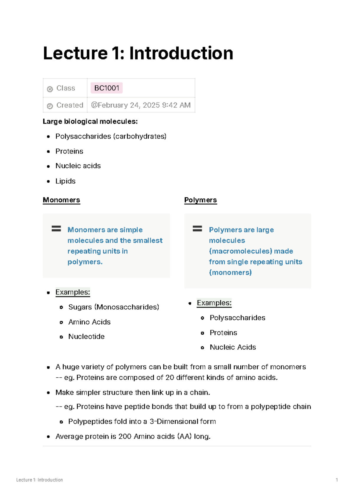 Lecture 1 -> Introduction - Lecture 1: Introduction Class BC Created ...